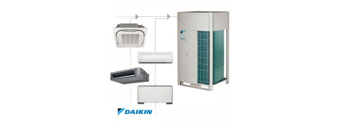 Наружные блоки VRF систем Daikin: гибкость в проектировании